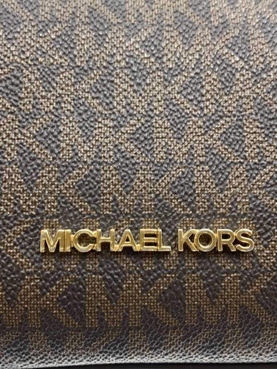 MICHAEL KORS Shoulder Bag PVC WHT All Over Pattern 35FBGTTC3B 5