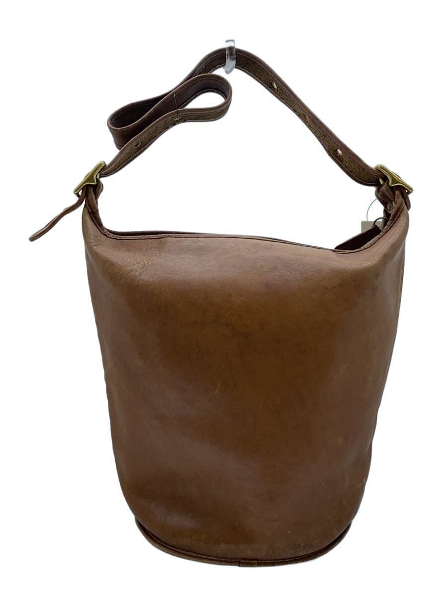 COACH Shoulder Bag Leather CML Solid 9085