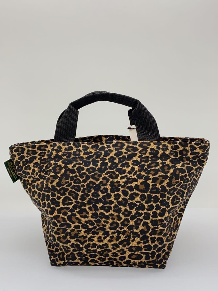 Herve Chapelier tote bag nylon BRW leopard 3