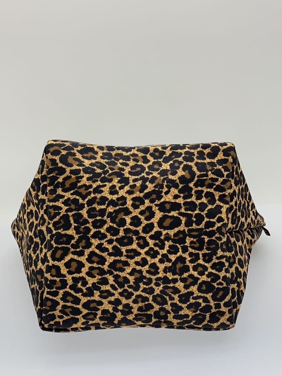 Herve Chapelier tote bag nylon BRW leopard 4