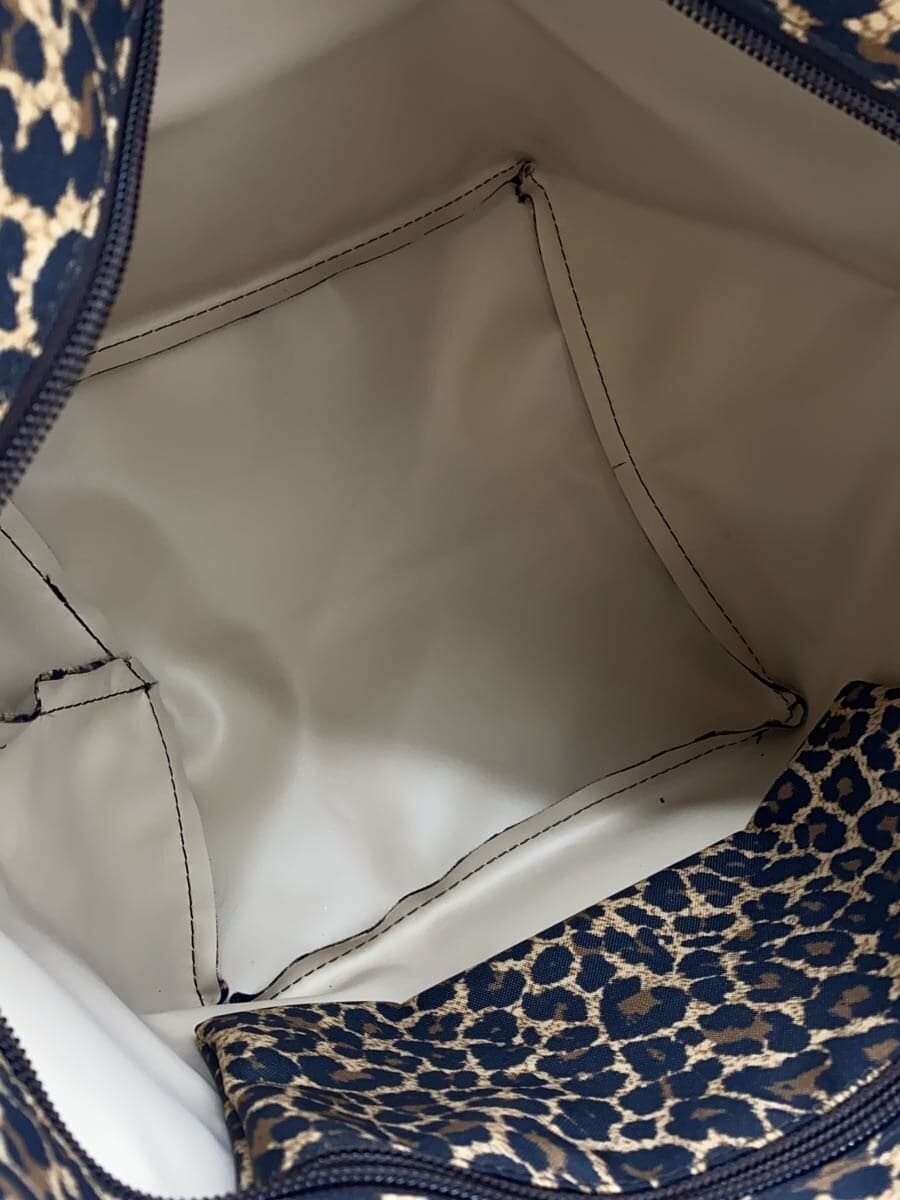 Herve Chapelier tote bag nylon BRW leopard 6
