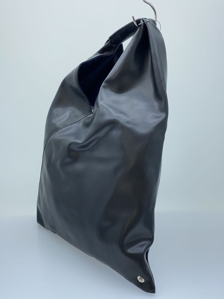 MM6 Handbag Leather BLK Solid S54WD0043 2