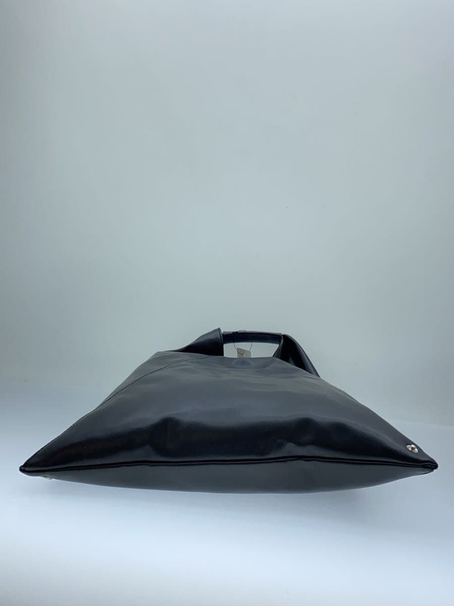 MM6 Handbag Leather BLK Solid S54WD0043 4