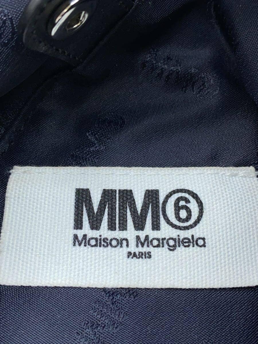 MM6 Handbag Leather BLK Solid S54WD0043 5