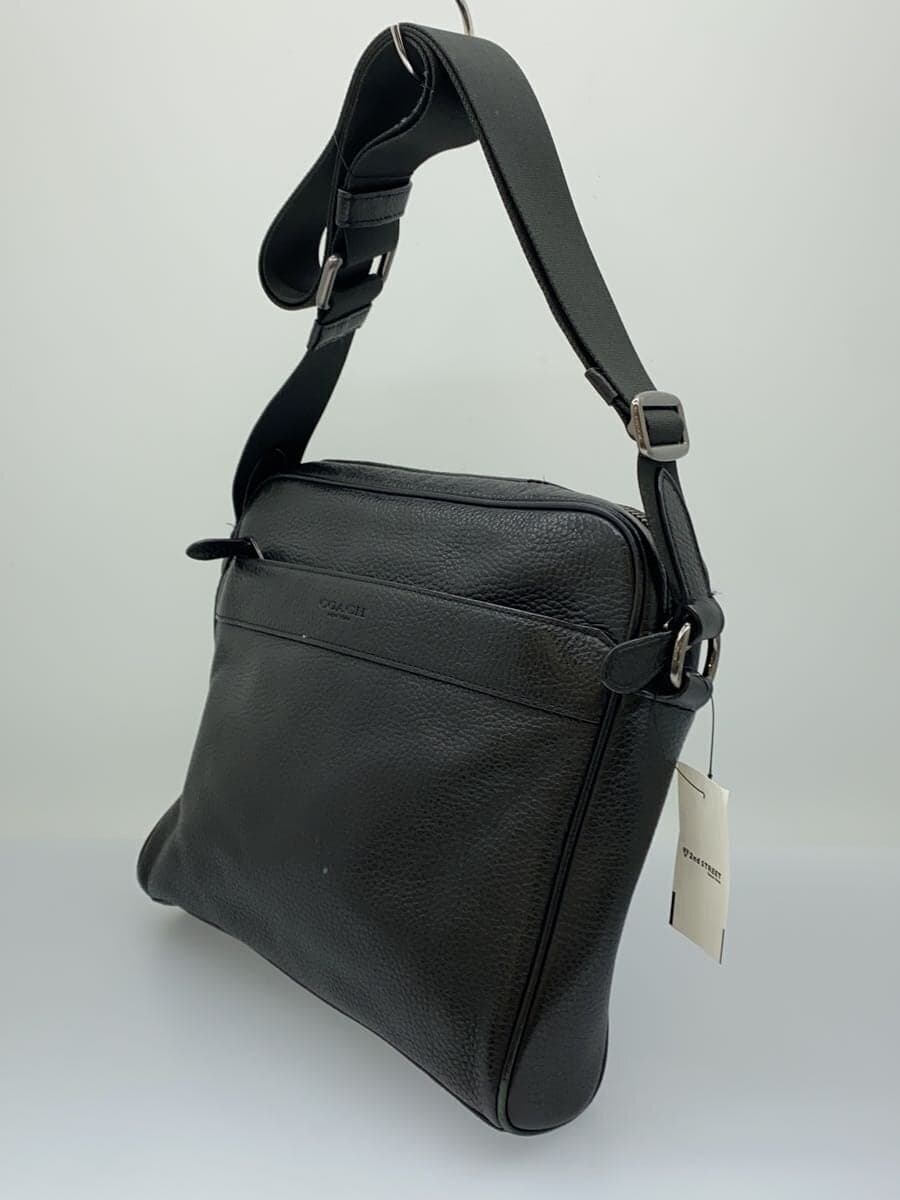 COACH Shoulder Bag Leather BLK Solid F24876 2