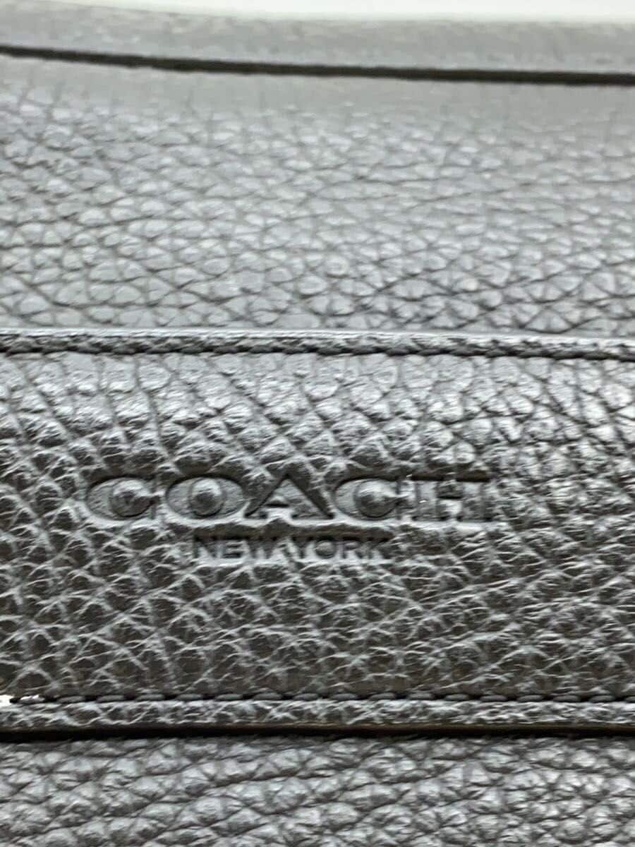 COACH Shoulder Bag Leather BLK Solid F24876 5