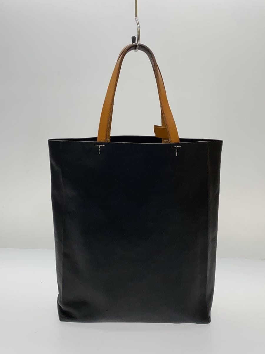 20 80 Tote Bag Leather BLK Solid 3