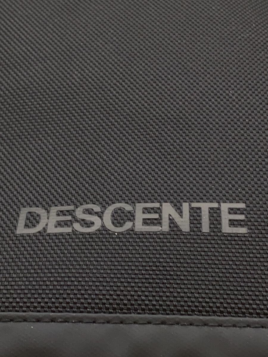 DESCENTE backpack PVC BLK plain DX-C1907XB 5