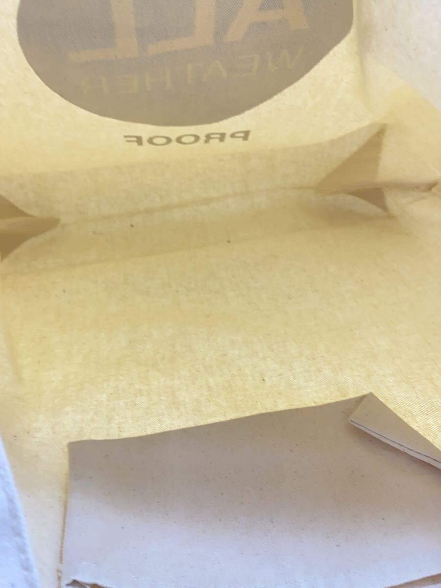 ALWAYTH Shoulder Bag Canvas BEG Plain 6