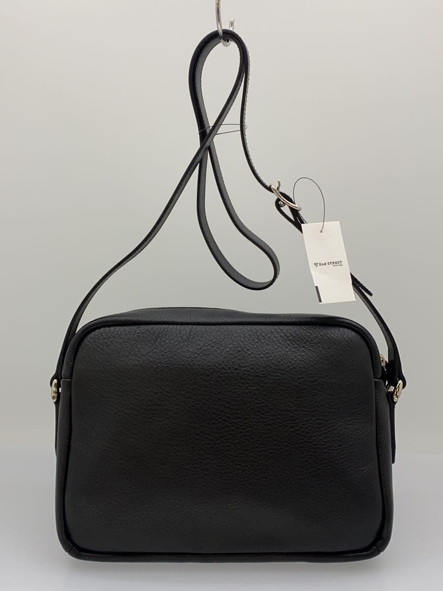 SOMES SADDLE Cabaretti Shoulder Bag Leather BLK Solid 3