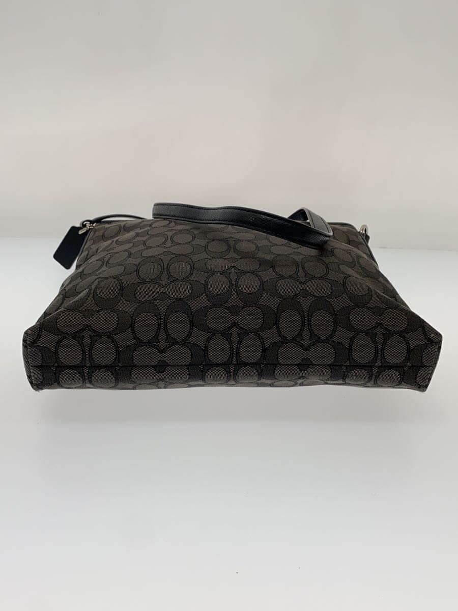 COACH Shoulder Bag -- BLK All-over Pattern F55363 4