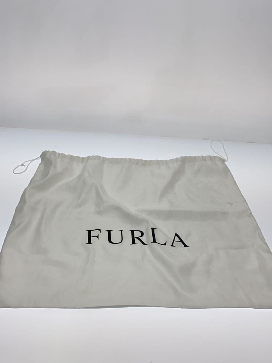 FURLA shoulder bag -- GRY solid color 7