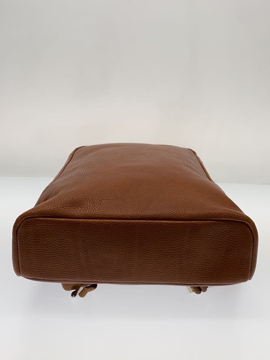 SOMES SADDLE Backpack Leather BRW Plain 4