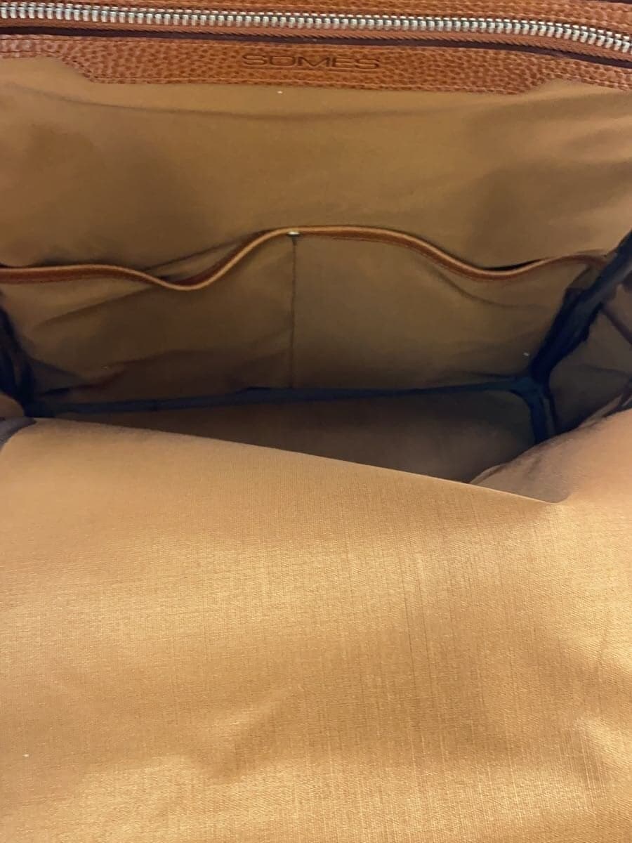 SOMES SADDLE Backpack Leather BRW Plain 6