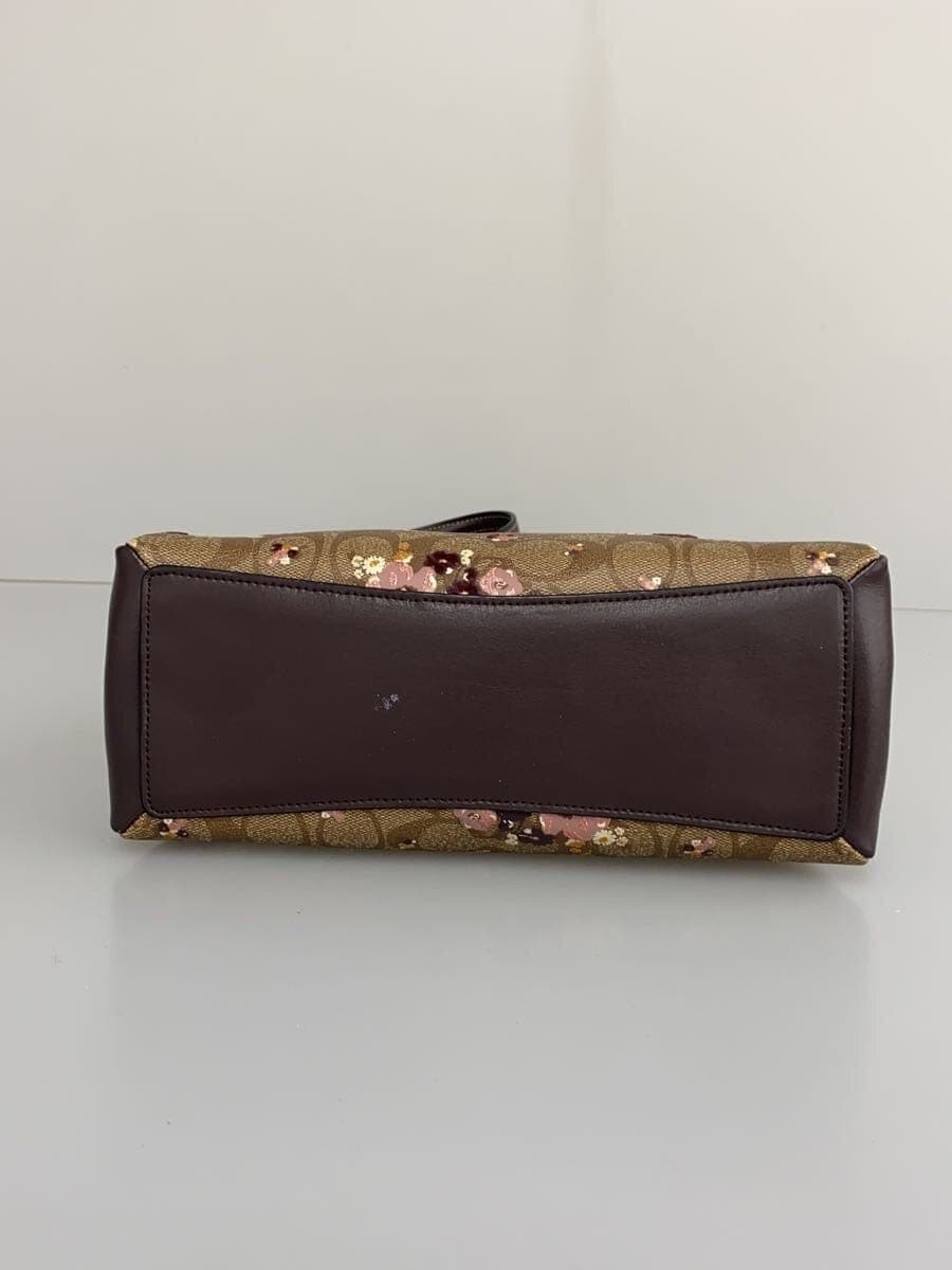 COACH Shoulder Bag PVC BRW Allover Pattern F31437 4