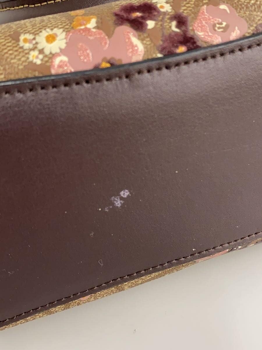 COACH Shoulder Bag PVC BRW Allover Pattern F31437 8