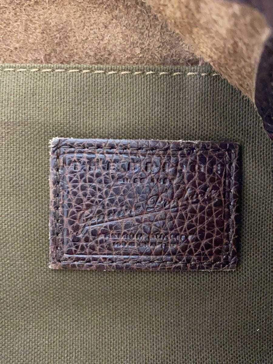 Other brand the bridge Handle wear present Handbag Leather BRW Solid color 5