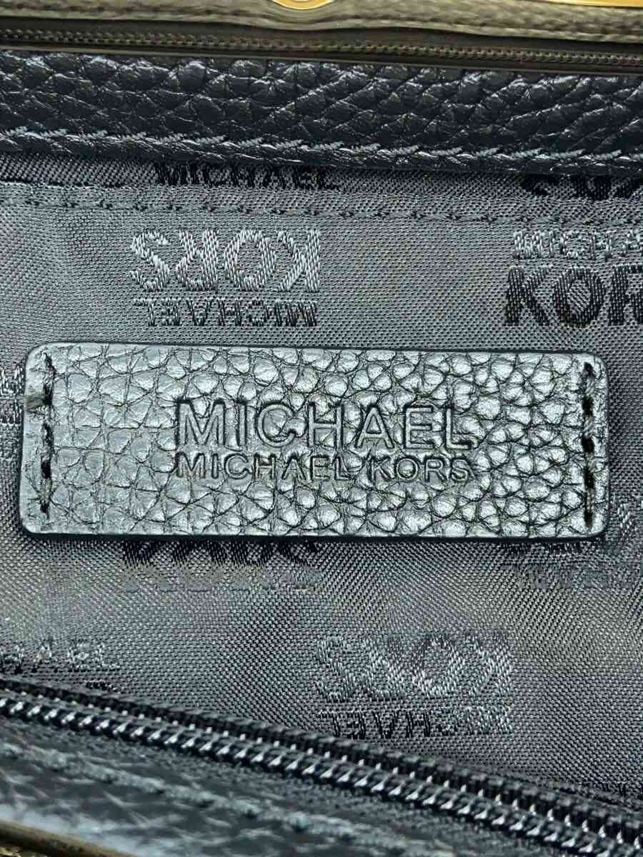 MICHAEL KORS Shoulder Bag Leather BLK Solid 35T7GBKC2L 5