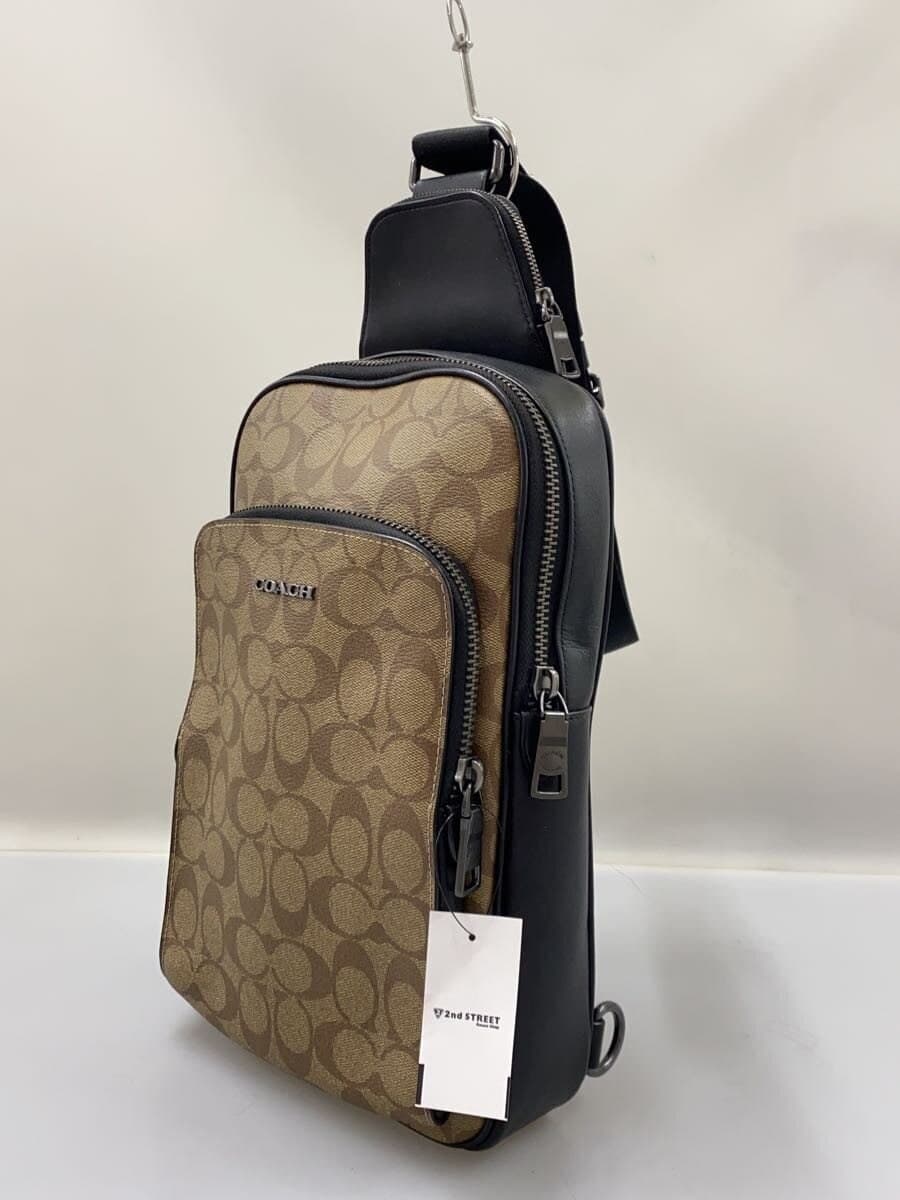 COACH Shoulder Bag PVC CML Allover Pattern C0910 2