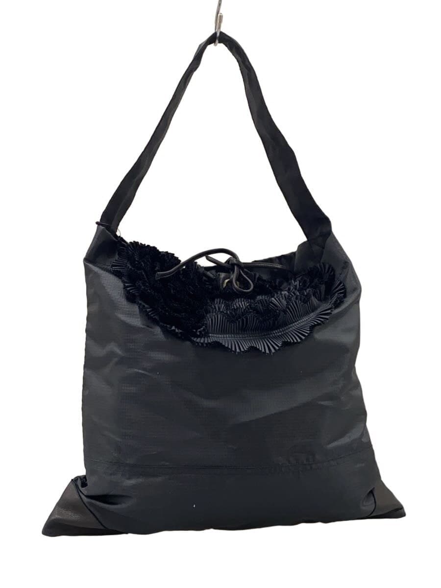 CARNET tote bag nylon black plain
