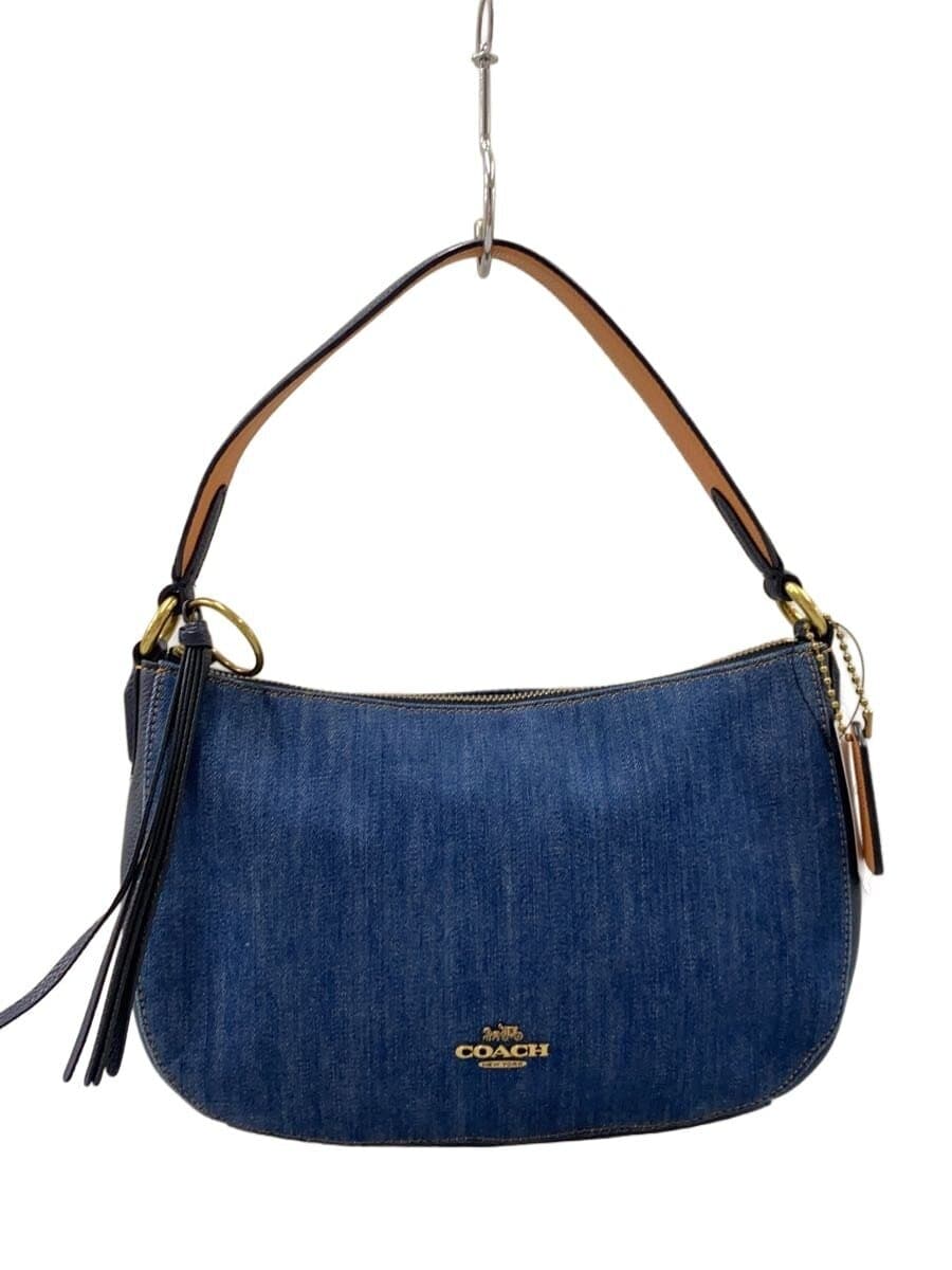 COACH Shoulder Bag_Sutton Denim BLU 67359