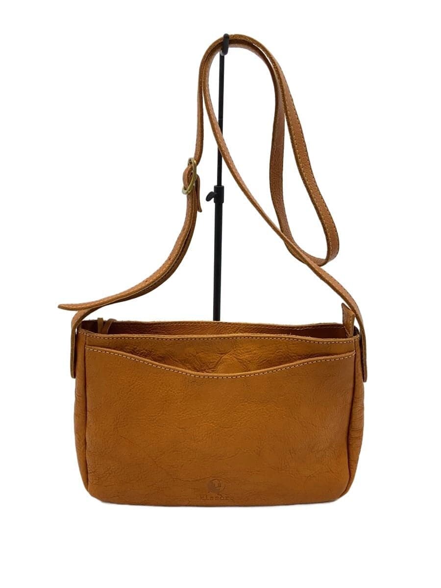 kissora Shoulder Bag Leather ORN Solid