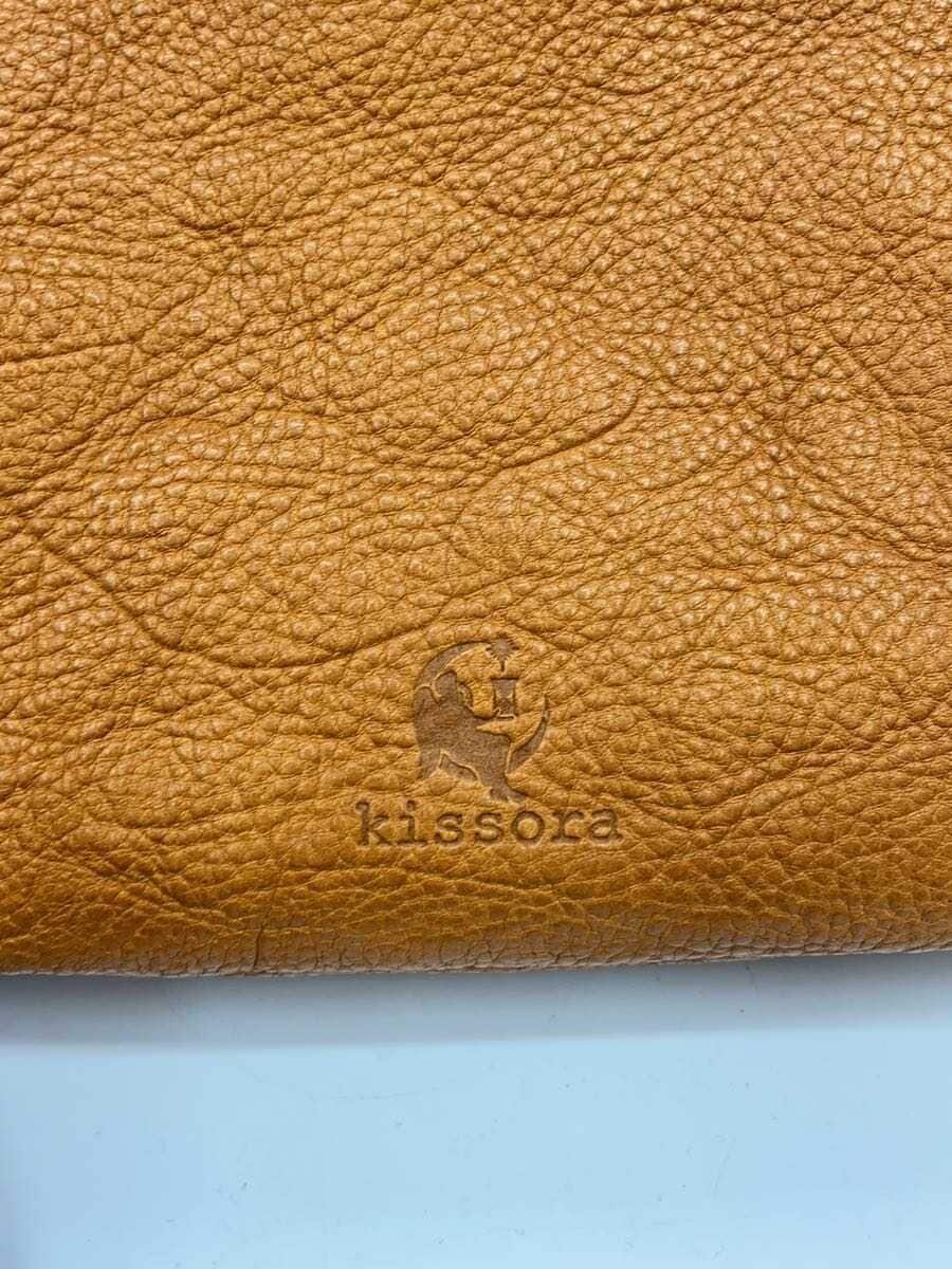 kissora Shoulder Bag Leather ORN Solid 5