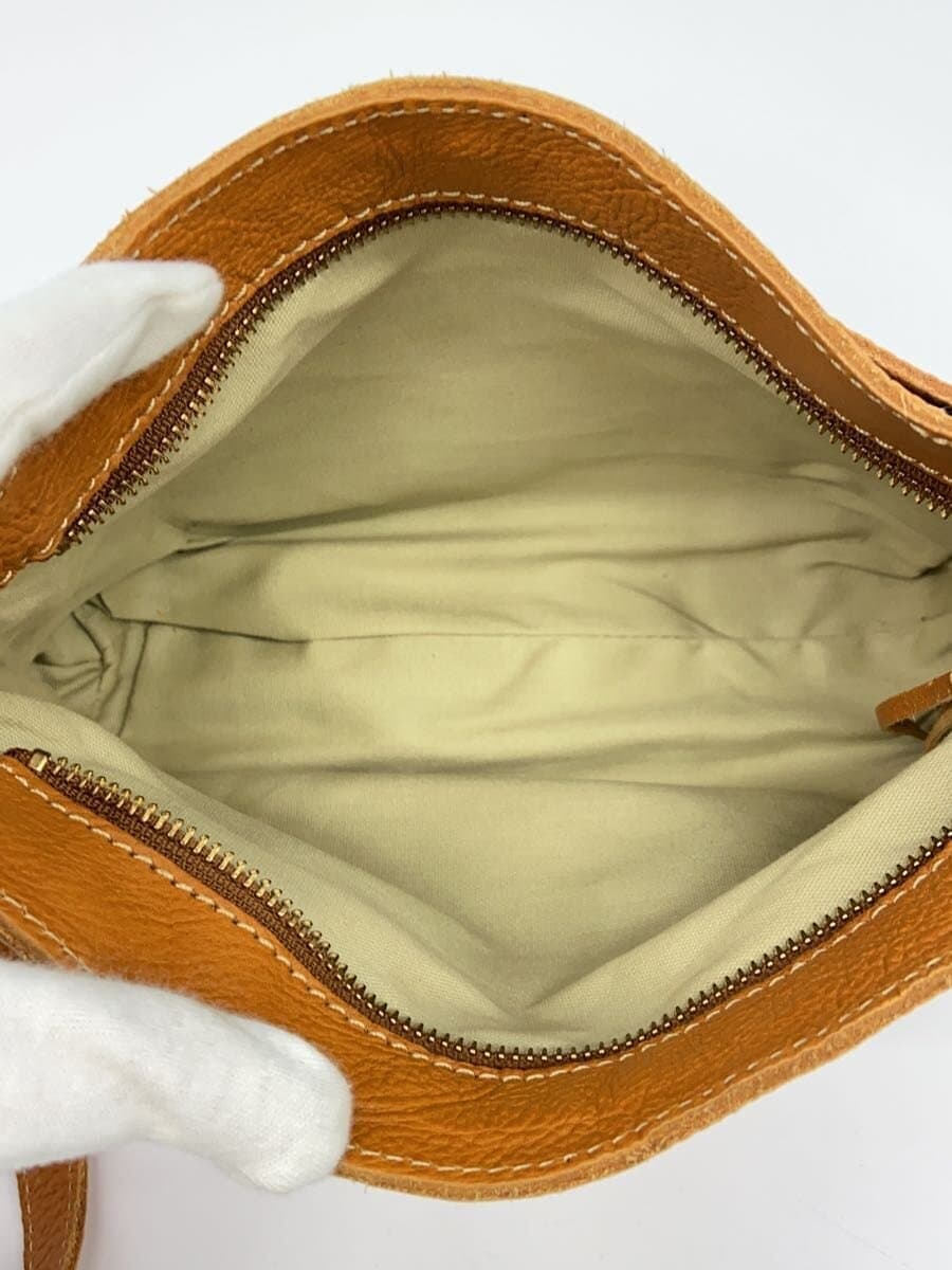 kissora Shoulder Bag Leather ORN Solid 6