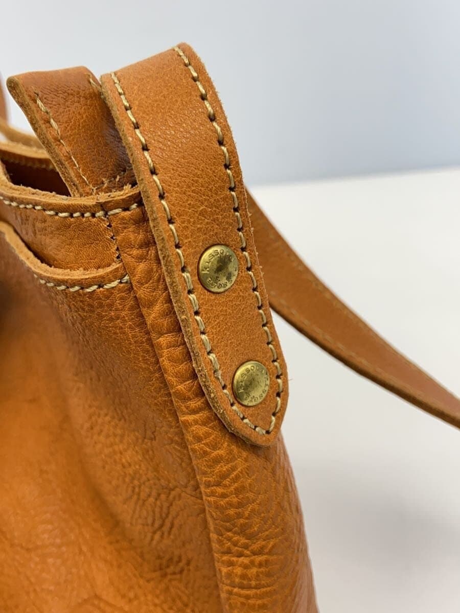 kissora Shoulder Bag Leather ORN Solid 7