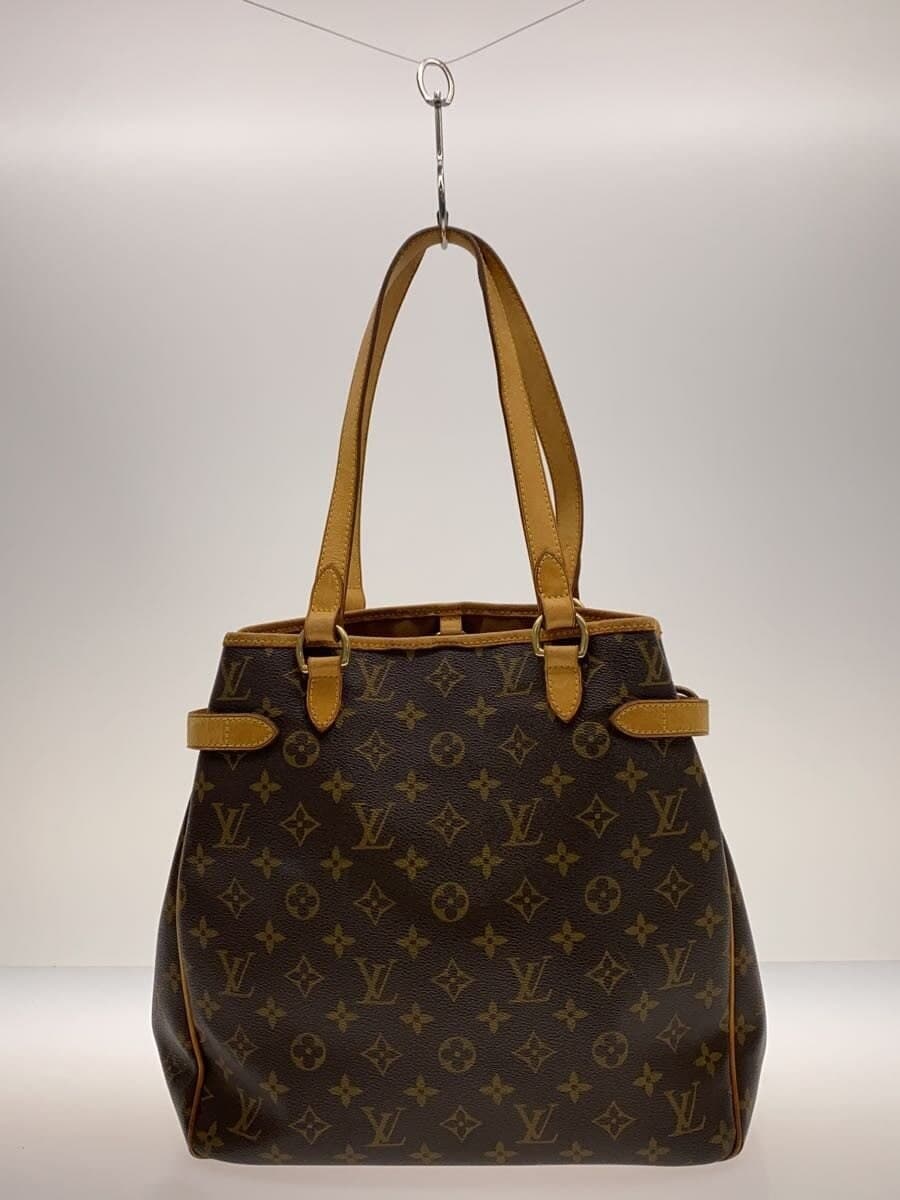 LOUIS VUITTON Batignolles Vertical Monogram Canvas PVC BRW M51153 3