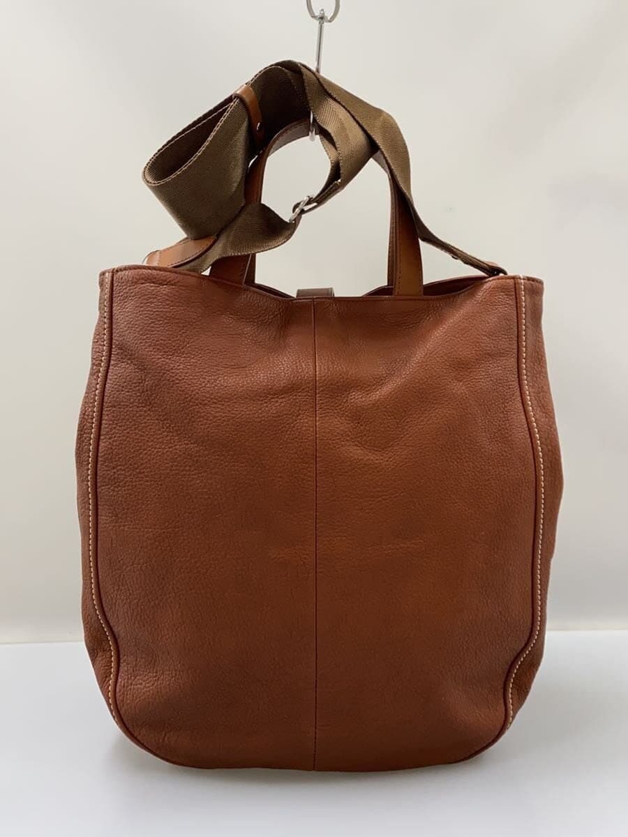 PORTER bag leather BRW plain 3