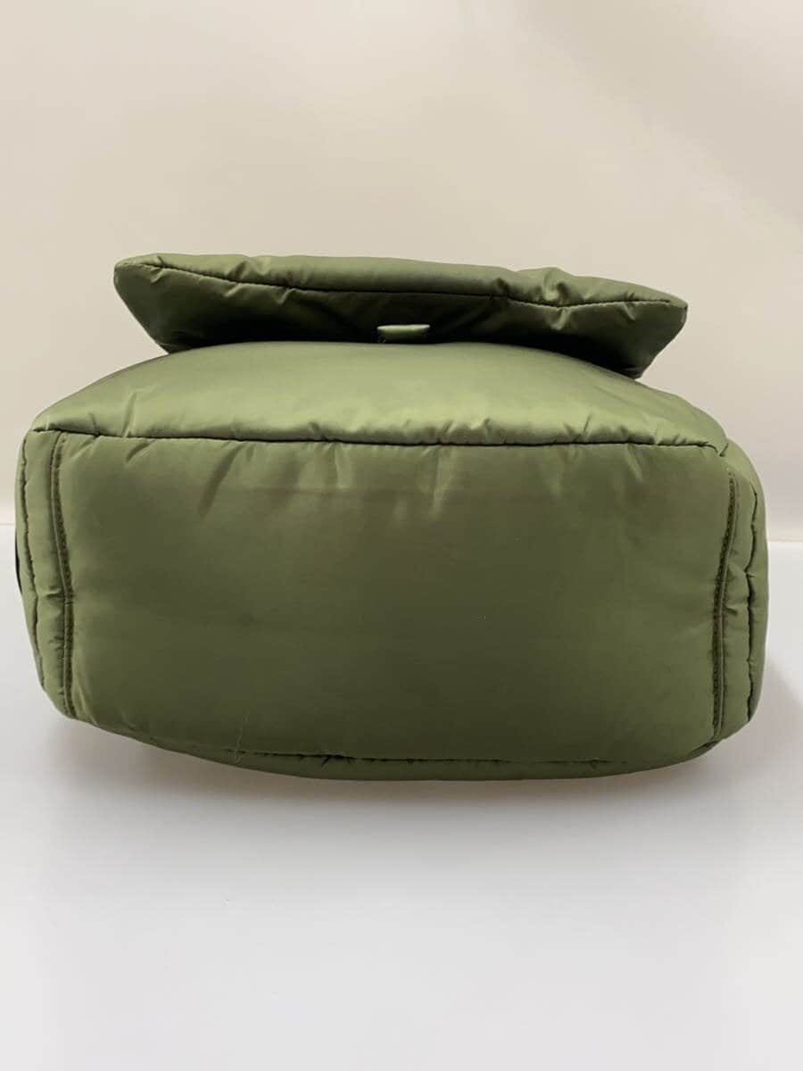 NOMADISLUCK PACK Shoulder Bag Nylon KHK Plain Stains present 4