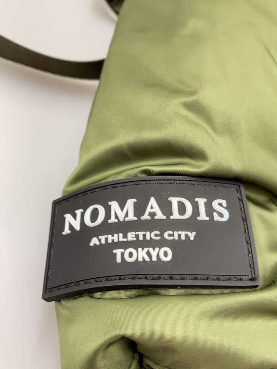 NOMADISLUCK PACK Shoulder Bag Nylon KHK Plain Stains present 5