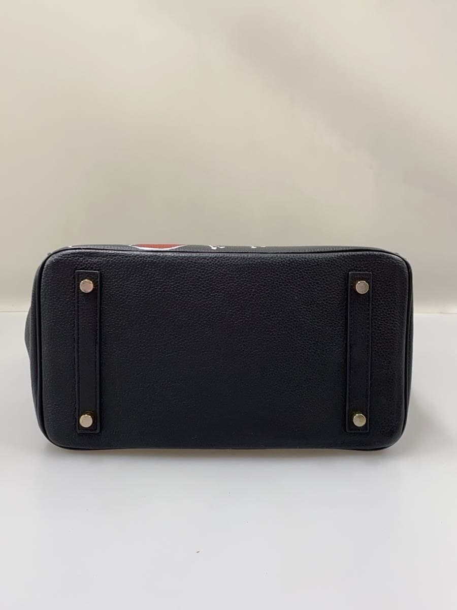 Other brand handbag Leather BLK 4