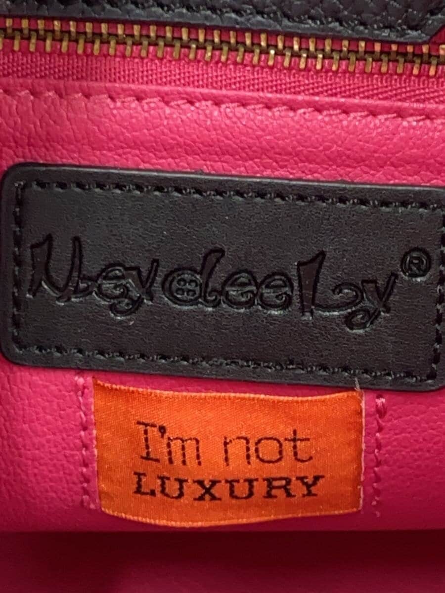 Other brand handbag Leather BLK 5