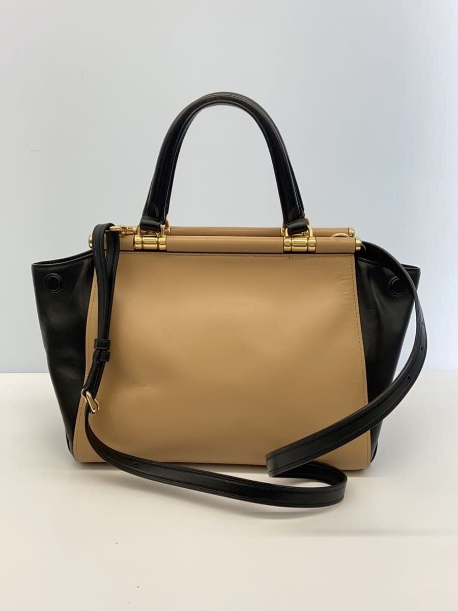 COACH Shoulder Bag PVC BEG Solid 26831 3