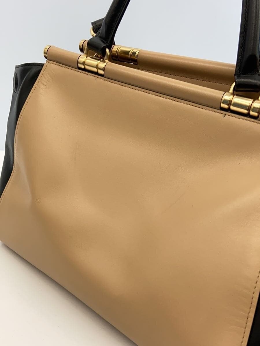 COACH Shoulder Bag PVC BEG Solid 26831 8