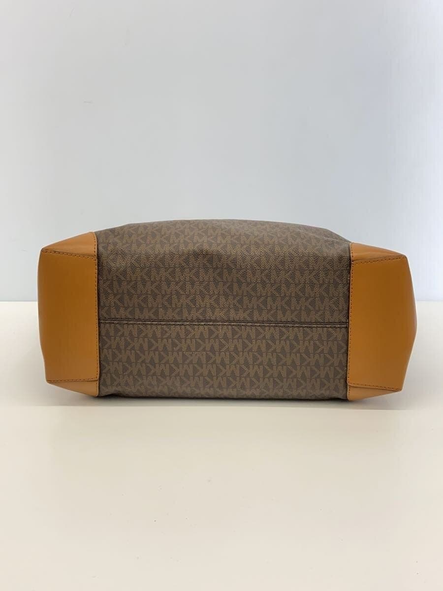 MICHAEL KORS Tote Bag PVC BRW All Over Pattern DI-1810 4