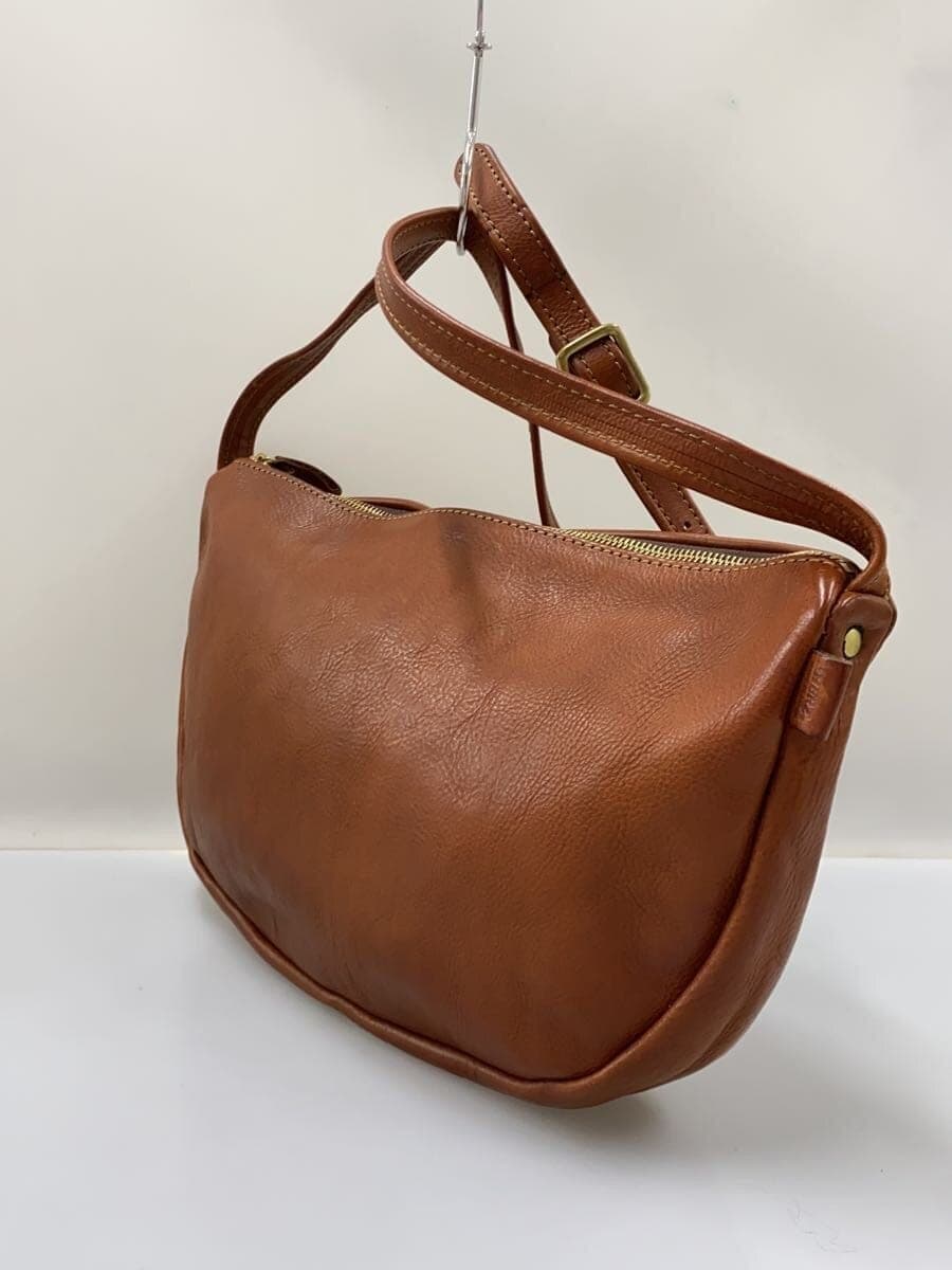 HERZ Shoulder Bag Leather CML Plain 2