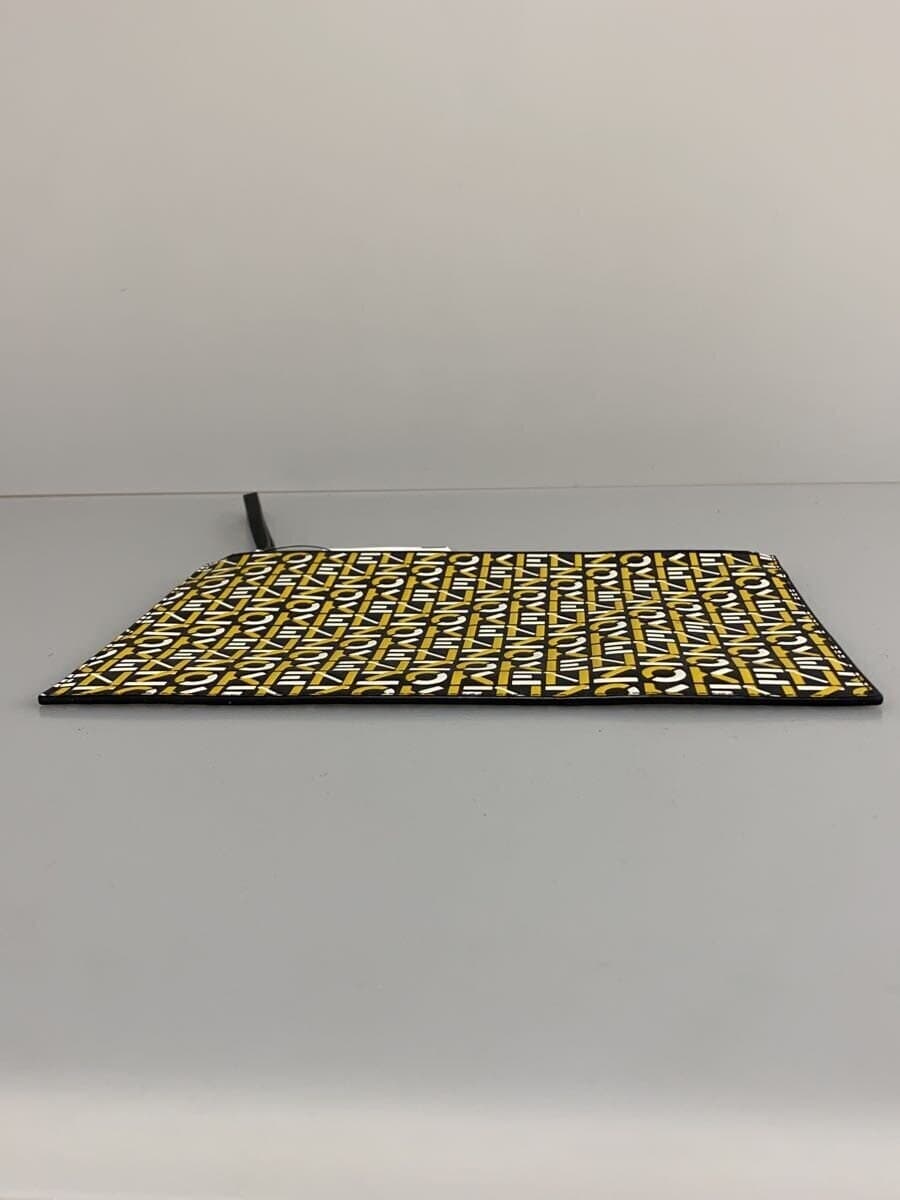 KENZO Pouch -- YLW All-over pattern 4
