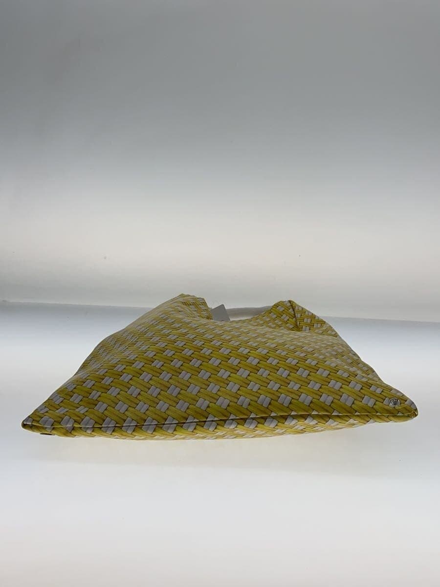 MM6 Handbag Leather YLW All-over print 4