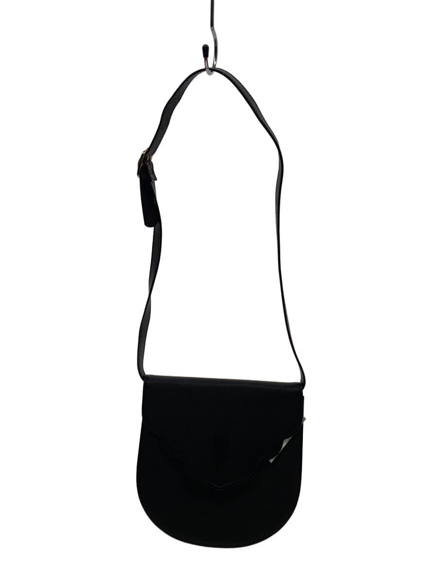 YVES SAINT LAURENT Shoulder Bag Leather BLK