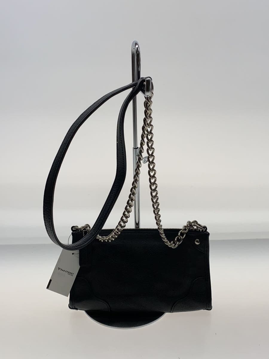 COACH Mickey Crossbody Leather BLK 3