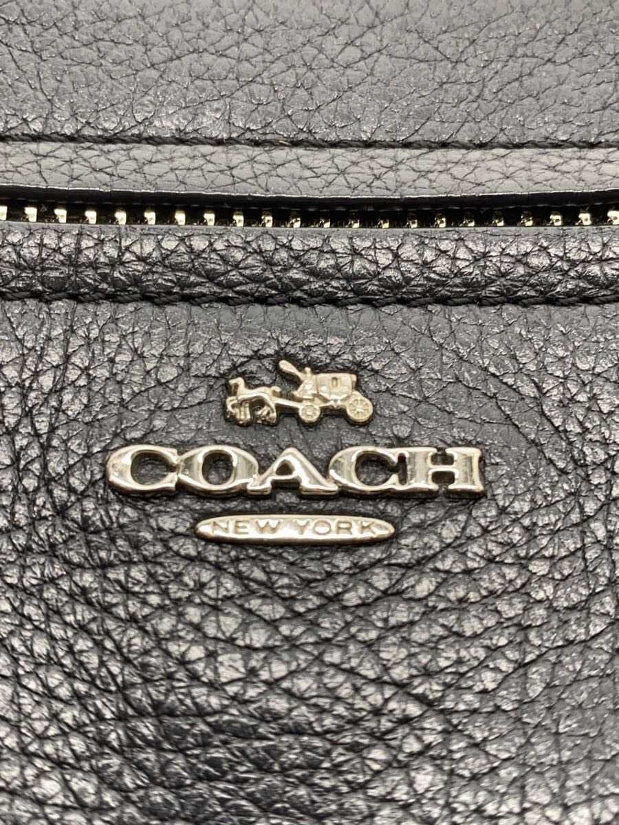 COACH Mickey Crossbody Leather BLK 5