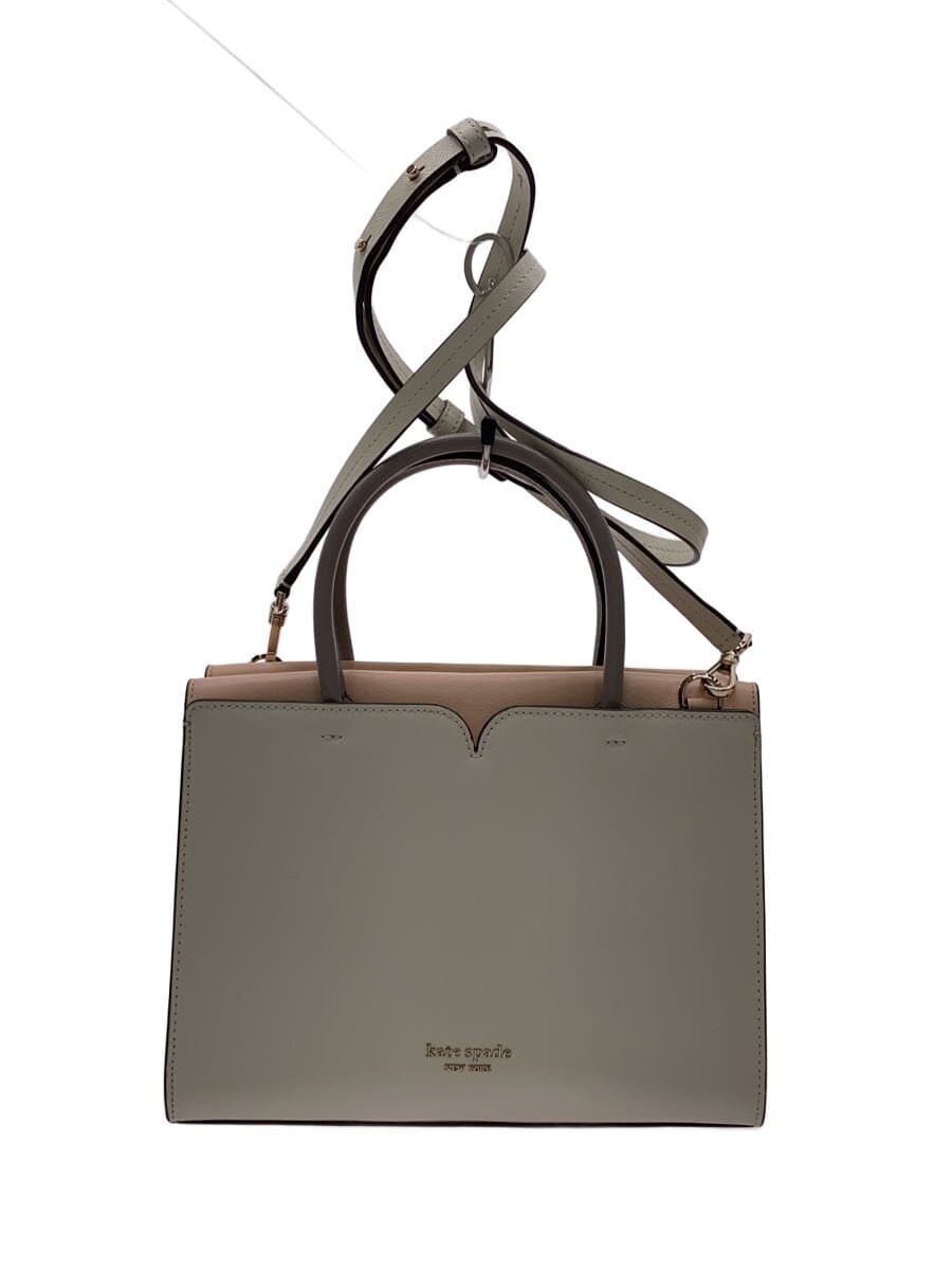 kate spade new york2-Way Saffiano Handbag Leather WHT