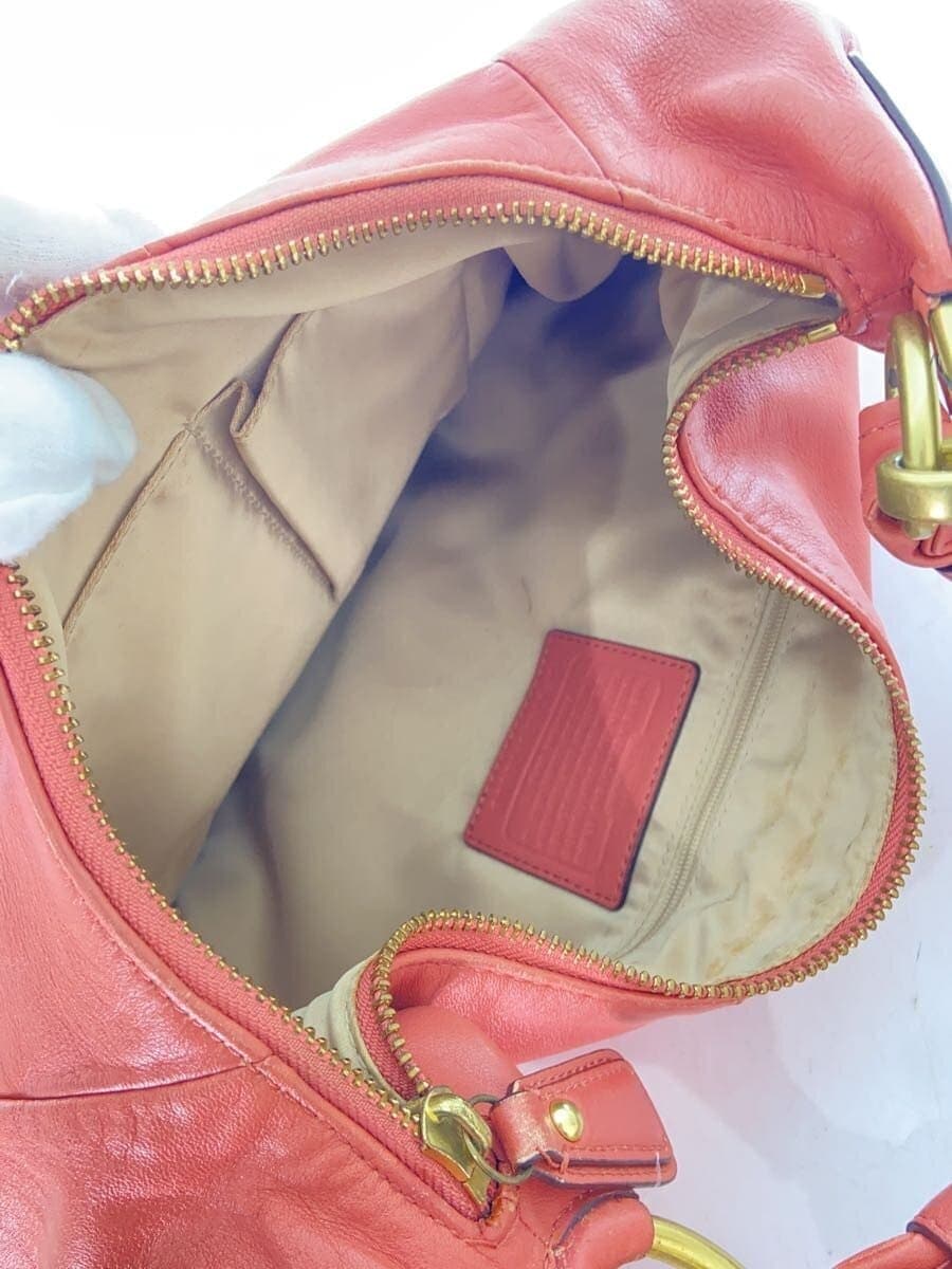 COACH Tote Bag Leather PNK 6