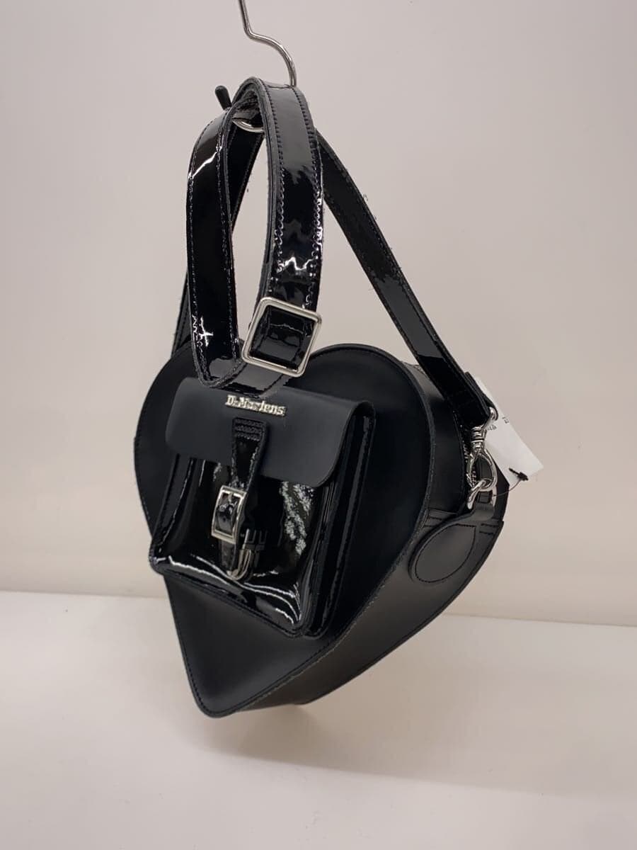 Dr.Martens Heart Type Shoulder Bag Leather BLK 2