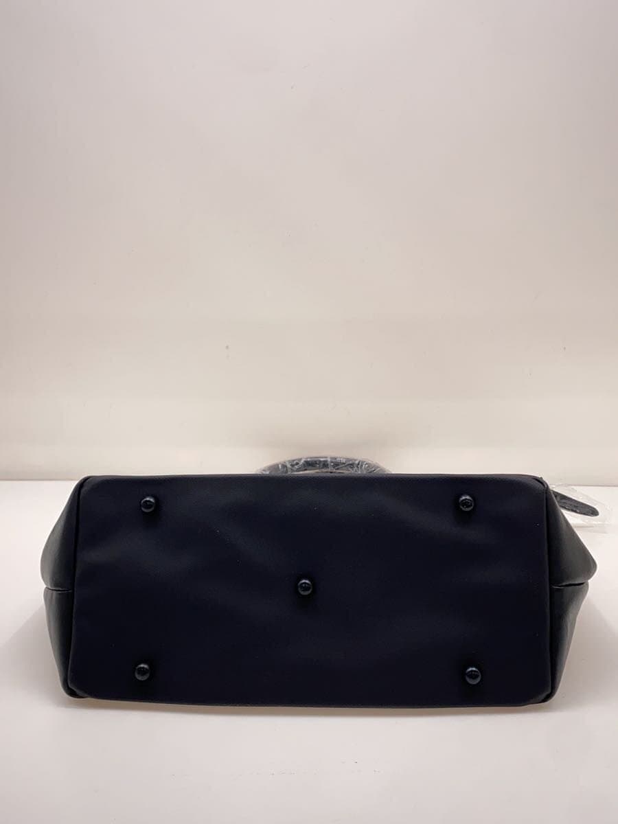 Other Brand Shoulder Bag Leather NVY Solid 4