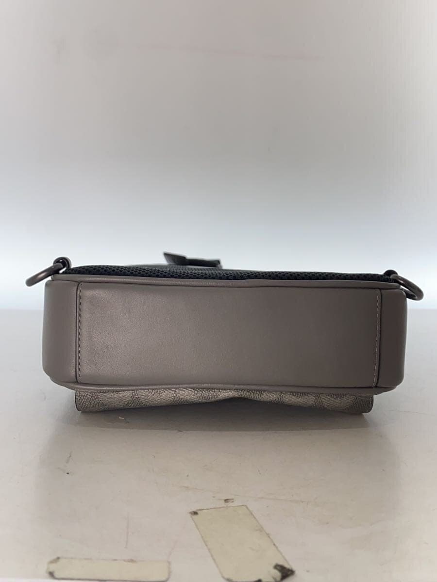 COACH Shoulder Bag GRY Solid CZ393 4