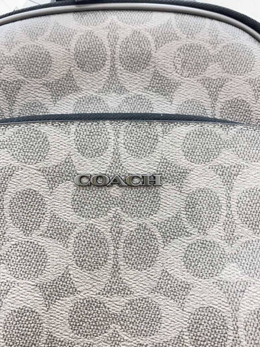 COACH Shoulder Bag GRY Solid CZ393 5